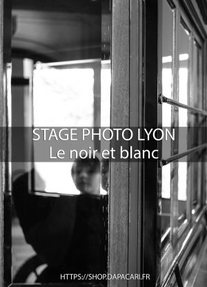 Photographe professionnel Lyon stage photo noir et blanc